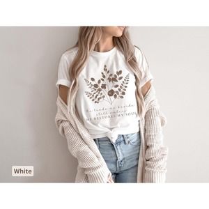 He Leads Me Beside Still Waters T- Shirt